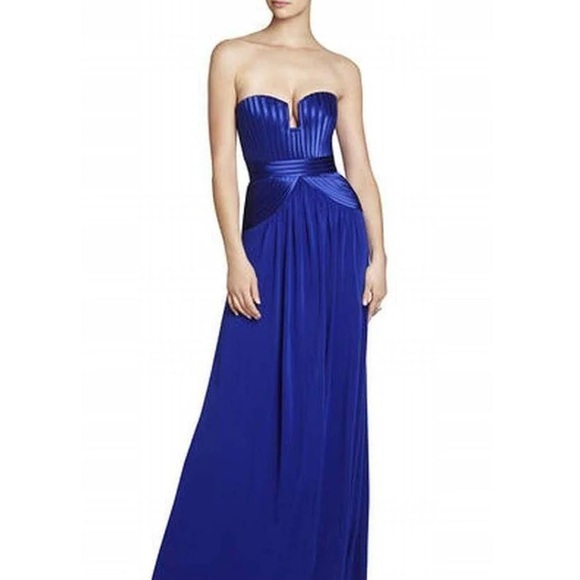 BCBG MaxAzria royal blue dress. - Picture 3 of 5
